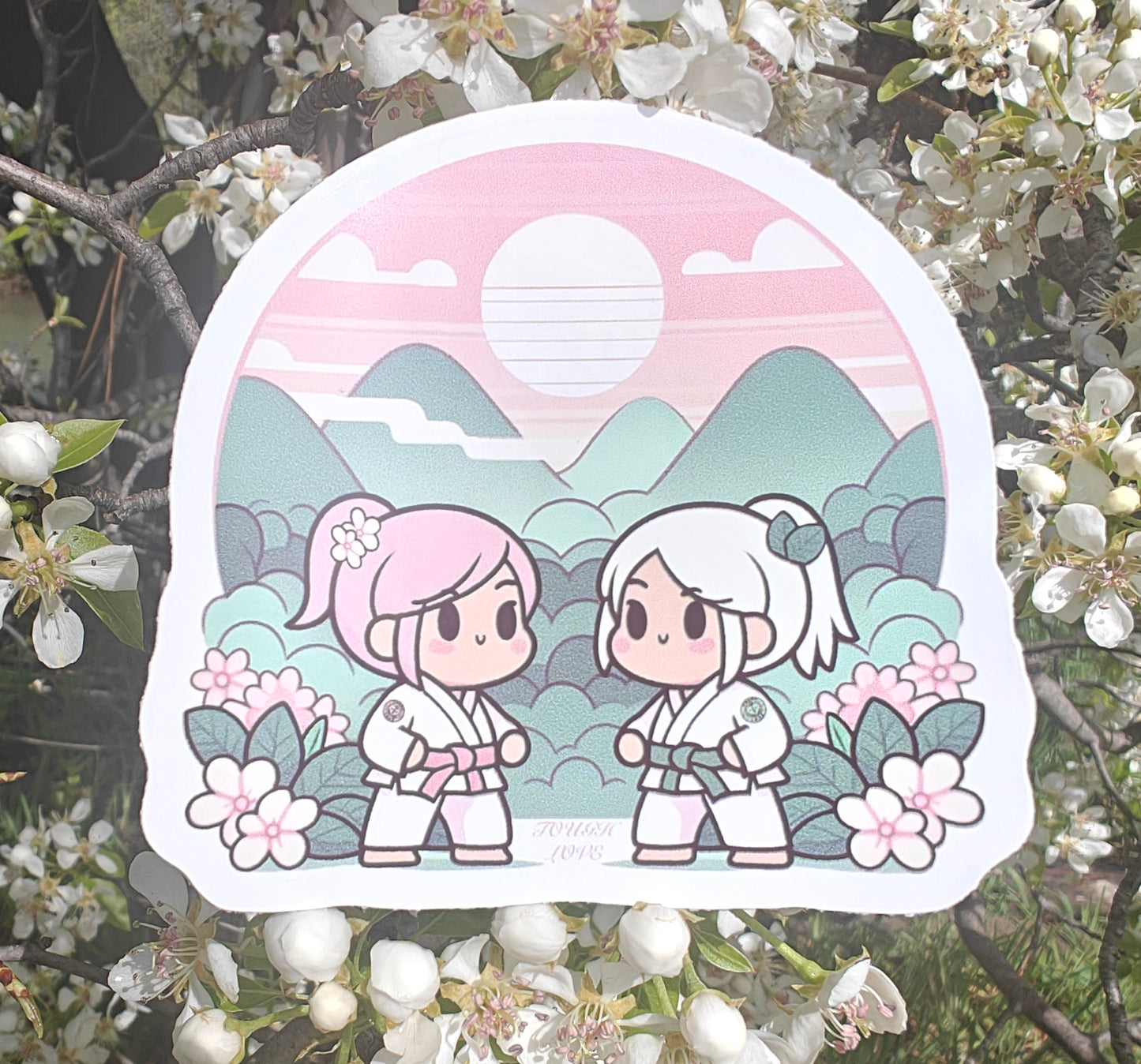 Blossom Battle-Sticker