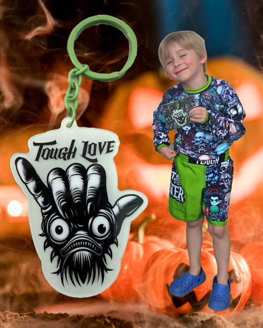 OSS HANDS - Acrylic Glow in the Dark Key Chain