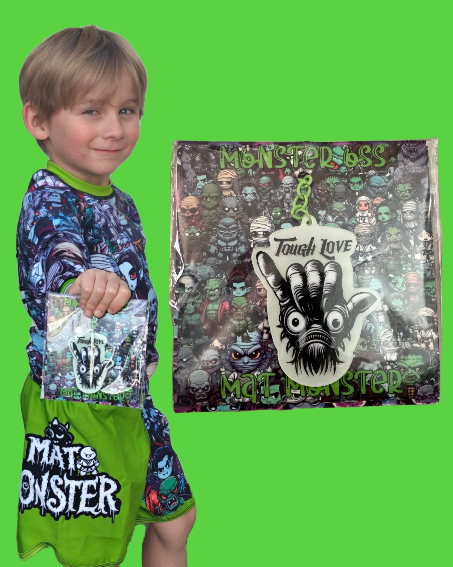 OSS HANDS - Acrylic Glow in the Dark Key Chain